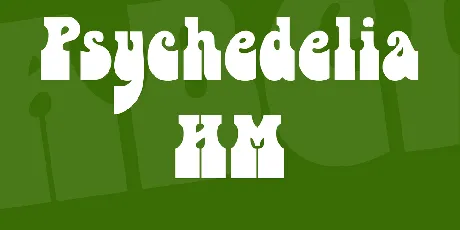 Psychedelia HM font