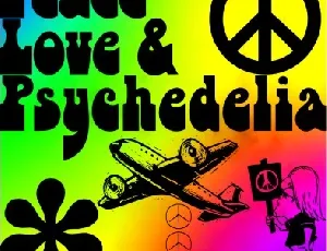 Psychedelia HM font