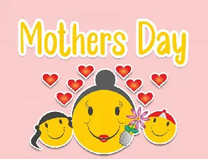 Mothers Day font