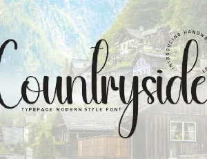 Countryside Script font