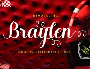 Braylen font