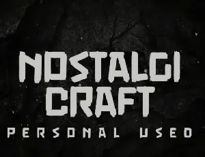 Nostalgicraft font