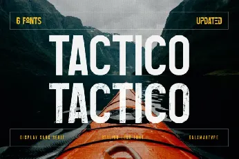 Tactico Typeface font