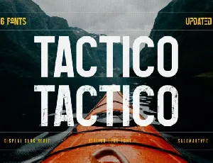 Tactico Typeface font