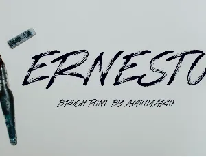 ERNESTO font