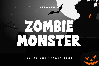 Zombie Monster font