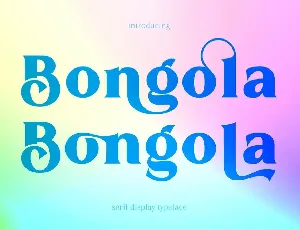 Bongola font