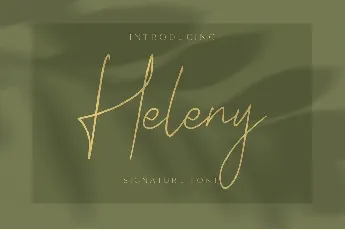 Heleny font