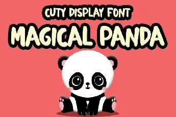 Magical Panda font