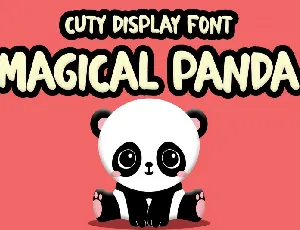 Magical Panda font