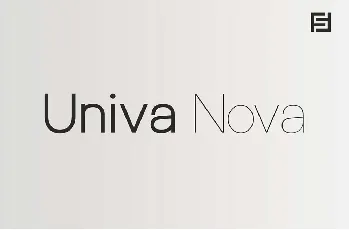 Univa Nova font