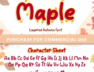 Sweet Maple font