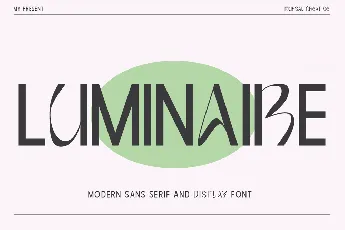 Luminaire font