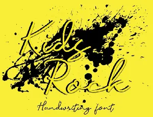 Kids Rock font