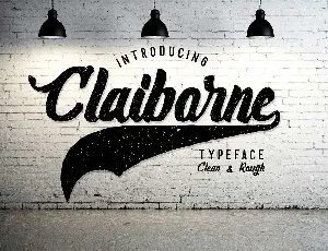 Claiborne Typeface font