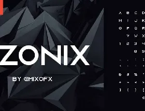 Azonix font