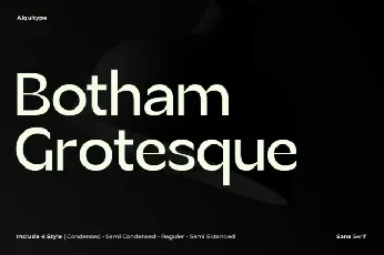 Botham Grotesque font