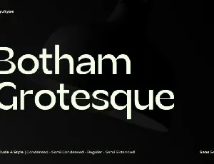 Botham Grotesque font