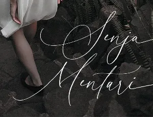 Senja Mentari font