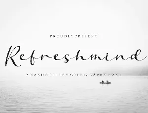 Refreshmind font