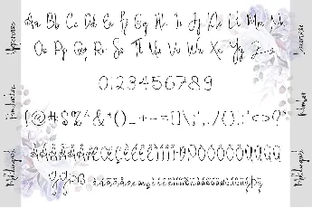 Sephia Signature font