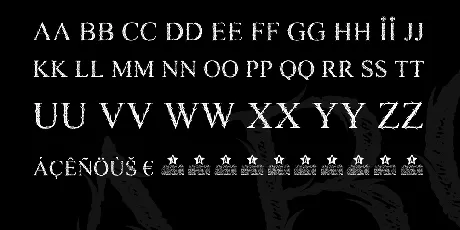 GRAVEDIGGER PERSONAL USE font