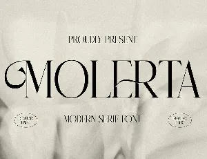 Molerta font