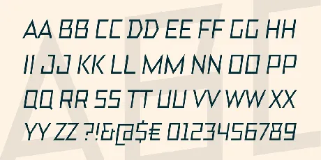 TT Bricks Medium Italic DEMO font