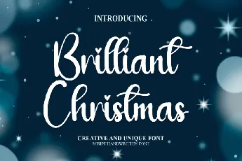 Brilliant Christmas font