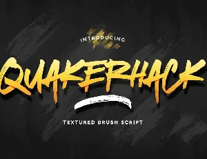 Quakerhack font