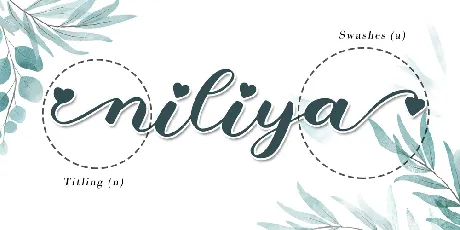 Niliya font