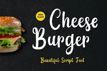 Cheese Burger font