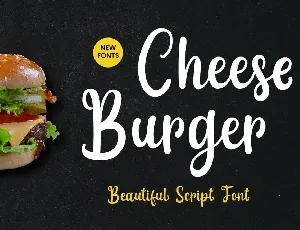 Cheese Burger font