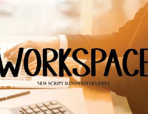 Workspace Display font