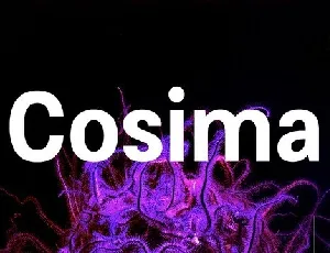 Cosima Sans Family font