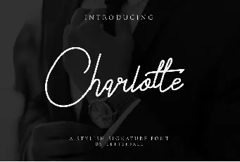 Charlotte Signature font