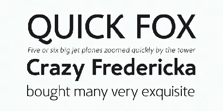 Fox Sans TRF Family font