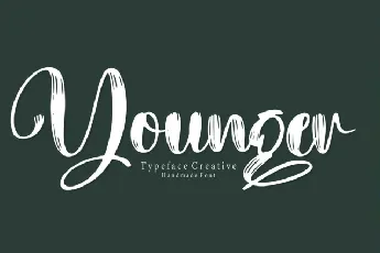 Younger Script font