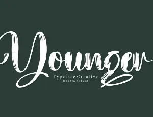 Younger Script font