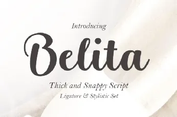 Belita font