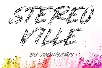 STEREO VILLE font