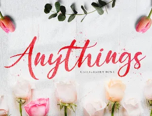 Anythings font