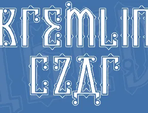 Kremlin Czar font