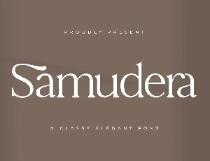 Samudera font