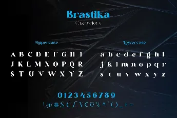 Brastika font