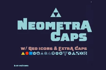 Neometra Caps font