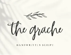 The Grache font