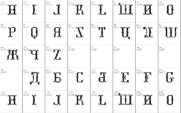 Kremlin Synod (Display Caps) font