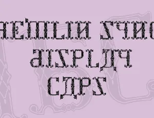 Kremlin Synod (Display Caps) font