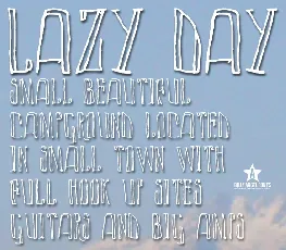 LAZY DAY font